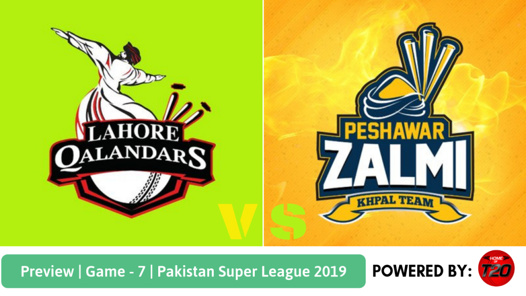 Peshawar Zalmi vs Lahore Qalandars