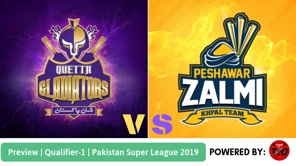 Pakistan Super League 2019 Qualifier 1 Peshawar Zalmi vs Quetta Gladiators