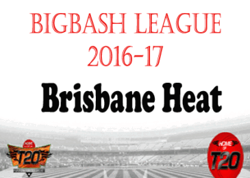 Brisbane Heat Squad 2016-17 Season