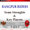 Rangpur Riders Team Strengths and Eye on its Key Players