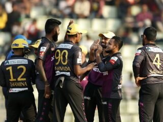 Rajshahi claimed their third victory in six matches