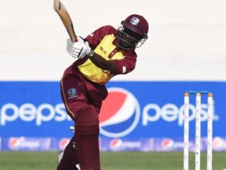 Windies cruised to a thumping 71-run victory in the first T20I in Karachi
