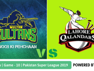 Pakistan Super League 2019 Match 10 Lahore Qalandars vs Multan Sultans