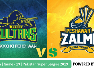 Peshawar Zalmi vs Multan Sultans