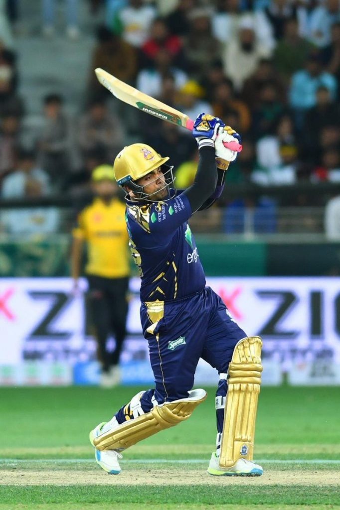 Umar Akmal engineered excellence to win the game for Quetta