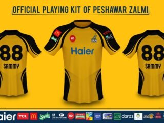 Peshawar Zalmi jersey revealed by Daren Sammy himself