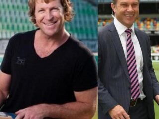 Michael Slater and Jonty Rhodes