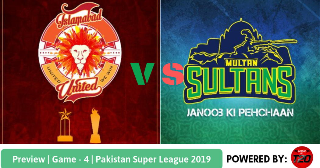 Islamabad United vs Multan Sultans