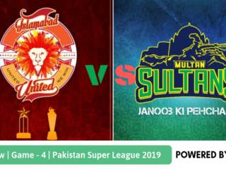 Islamabad United vs Multan Sultans