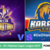 Preview: Pakistan Super League 2019, Match 29, Karachi Kings vs Quetta Gladiators