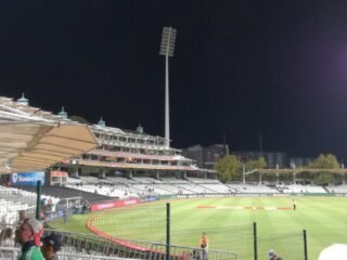 we are confident that tomorrow’s T20 International will take place without any light interruptions