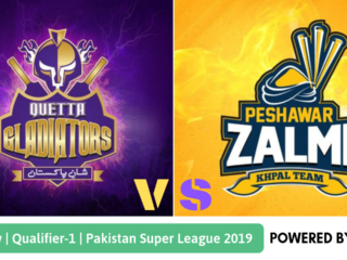 Pakistan Super League 2019 Qualifier 1 Peshawar Zalmi vs Quetta Gladiators