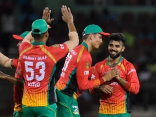 Green, Paul and Shadab propel Warriors to a victory