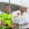 Gareth Delany impressed with the bat for Ireland as they defeated Oman