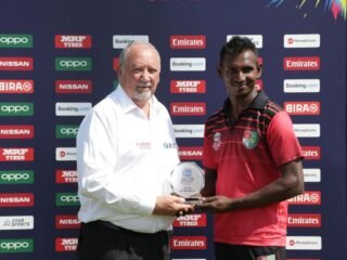 Singapore defeated Scotland in their opening ICC Men’s T20 World Cup Qualifier