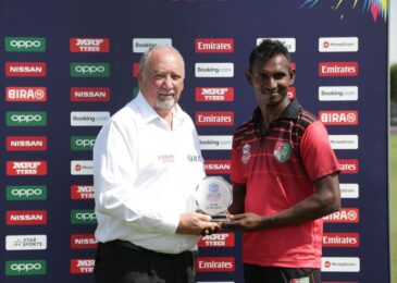 Singapore defeated Scotland in their opening ICC Men’s T20 World Cup Qualifier