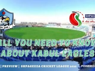 Kabul Eagles Shpageeza Cricket League
