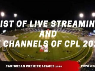 List of CPL 2020 LIVE STREAMING and TV CHANNELS