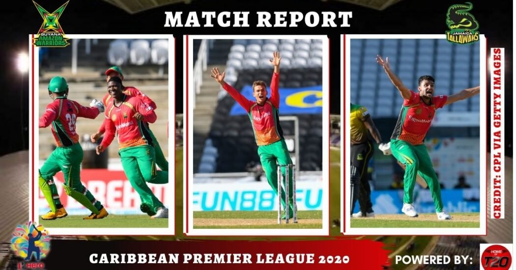Amazon Warriors make history to record the lowest successful defense in CPL