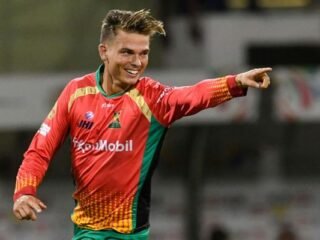 The Guyana Amazon Warriors captain