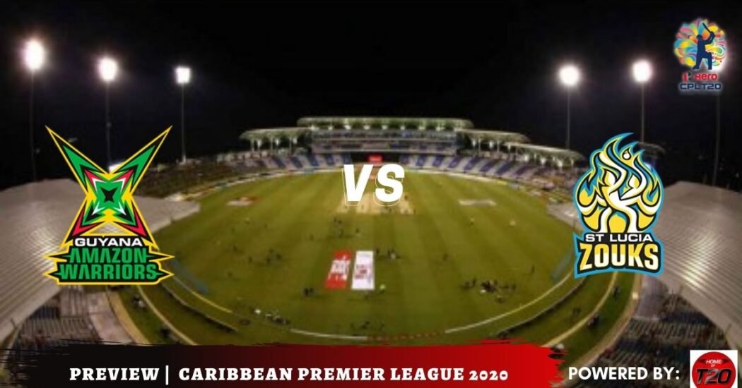 Semi-final 2 Guyana Amazon Warriors vs St Lucia Zouks