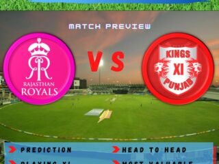 IPL 2020 Match 9 Rajasthan Royals vs Kings XI Punjab