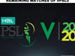 PCB announced the schedule of remaining matches of #PSL5