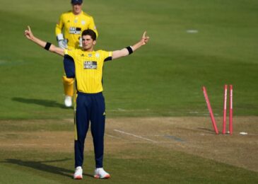 Watch: Shaheen Shah Afridi claim Six wickets for Hampshire in T20 Blast