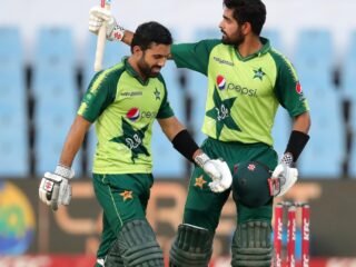 Babar and Rizwan win the game for Pakistan