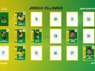 Jamaica Tallawahs announce 2021 retentions