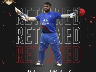 Chitwan Tigers retain Afghanistan's Mohammad Shahzad