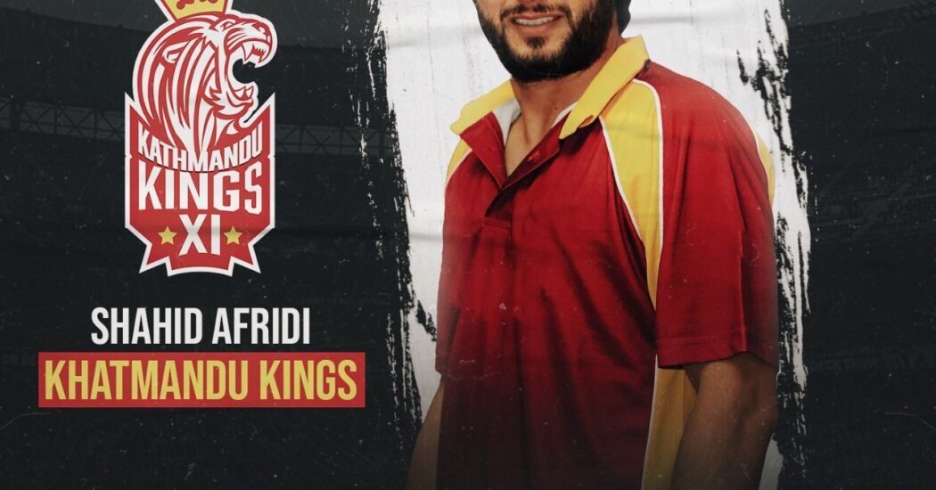 Shahid Afridi to play Nepal’s Everest Premier League