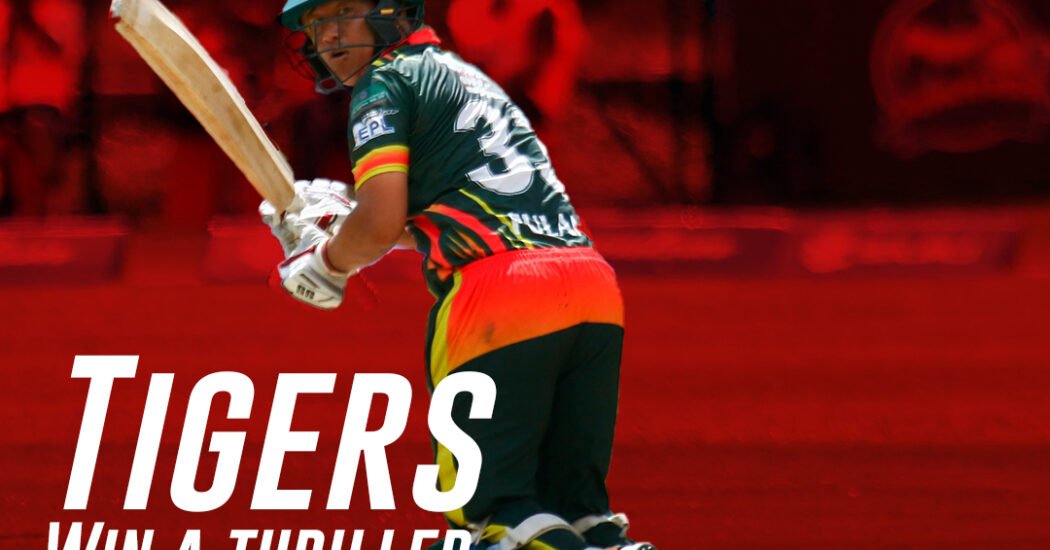 Tigers overcame Warriors by 2 wickets in a last-over thriller