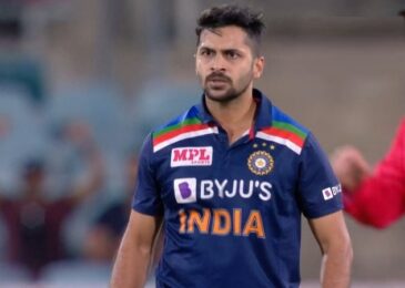 Shardul Thakur Added to India’s Squad For T20 World Cup