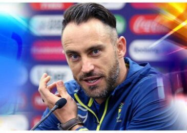 “The T10 format could be played in the Olympics,” says Faf du Plessis