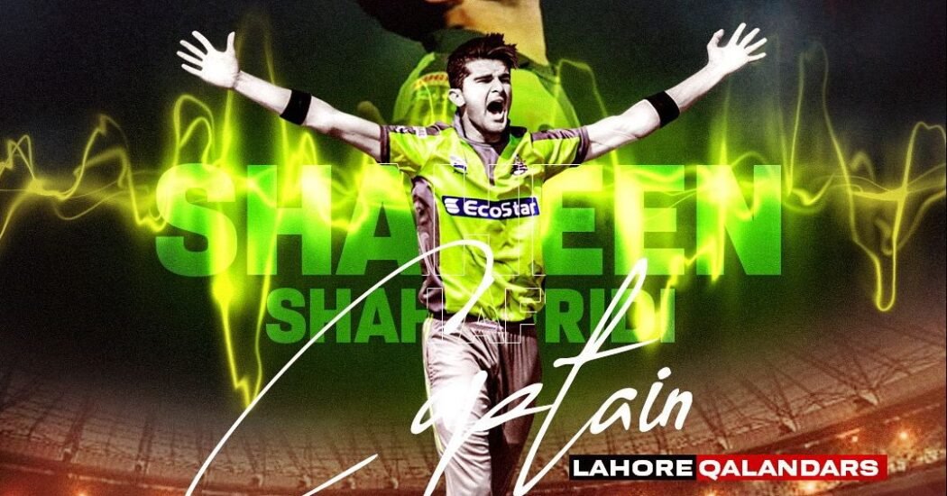 Shaheen Shah Afridi to lead Lahore Qalandars in PSL 7