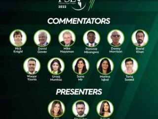 List of Commentators and presenters of the PSL 2022