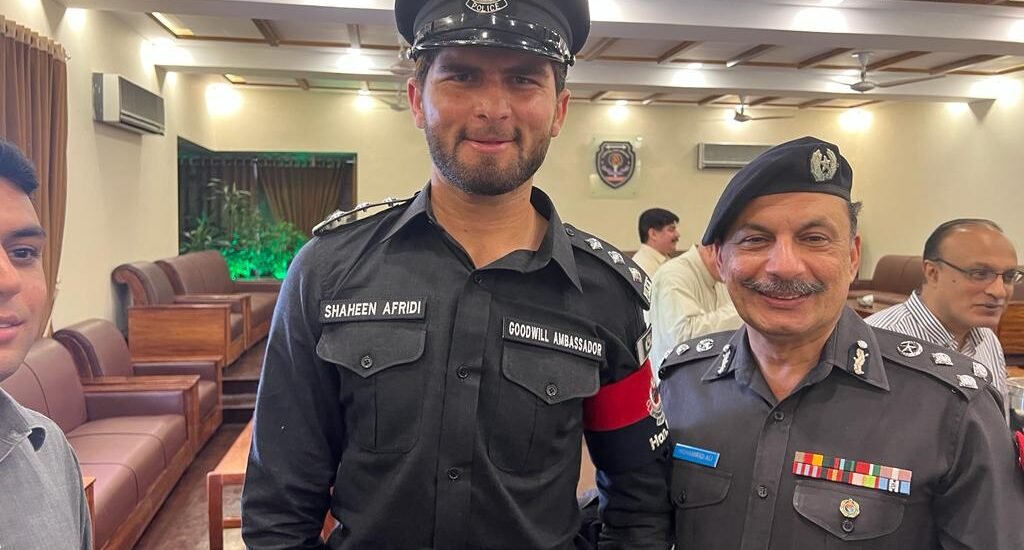 Shaheen Shah Afridi becomes Goodwill Ambassador of KP police