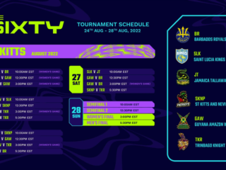 Fixtures for the inaugural Men's and Women's SKYEXCH 6IXTY have been announced.