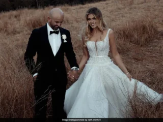 Nathan Lyon Ties The Knot With Emma McCarthy