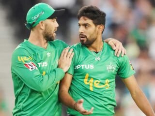 Which Pakistani players are included in the BBL draft?