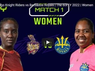 LIVE | Barbados Royals vs Guyana Amazon Warriors | The 6IXTY 2022 | Women | Home of T20