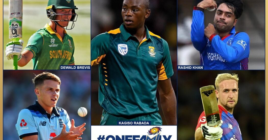 MI Cape Town squad for the Cricket South Africa T20 League