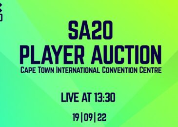 Watch Live Streaming of SA20 Players Auction