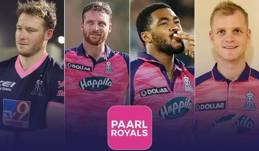 Paarl Royals Squad for SA20 League 2023