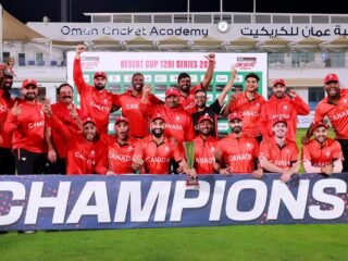 Canada crowned as Champions of 2022 Desert Cup T20I