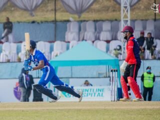 Pokhara Avengers in Nepal T20 League 2022, Picture: CricketNep/Twitter
