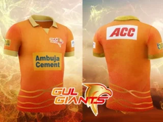 Adani’s Gulf Giants Launch Jersey for Inaugural Season of ILT20