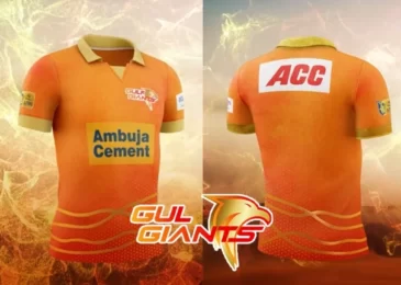 Adani’s Gulf Giants Launch Jersey for Inaugural Season of ILT20