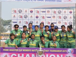 PM's Cup Women's T20 National Cricket Tournament, Picture: CricketAssociationOfNepalOfficial.CAN/Facebook